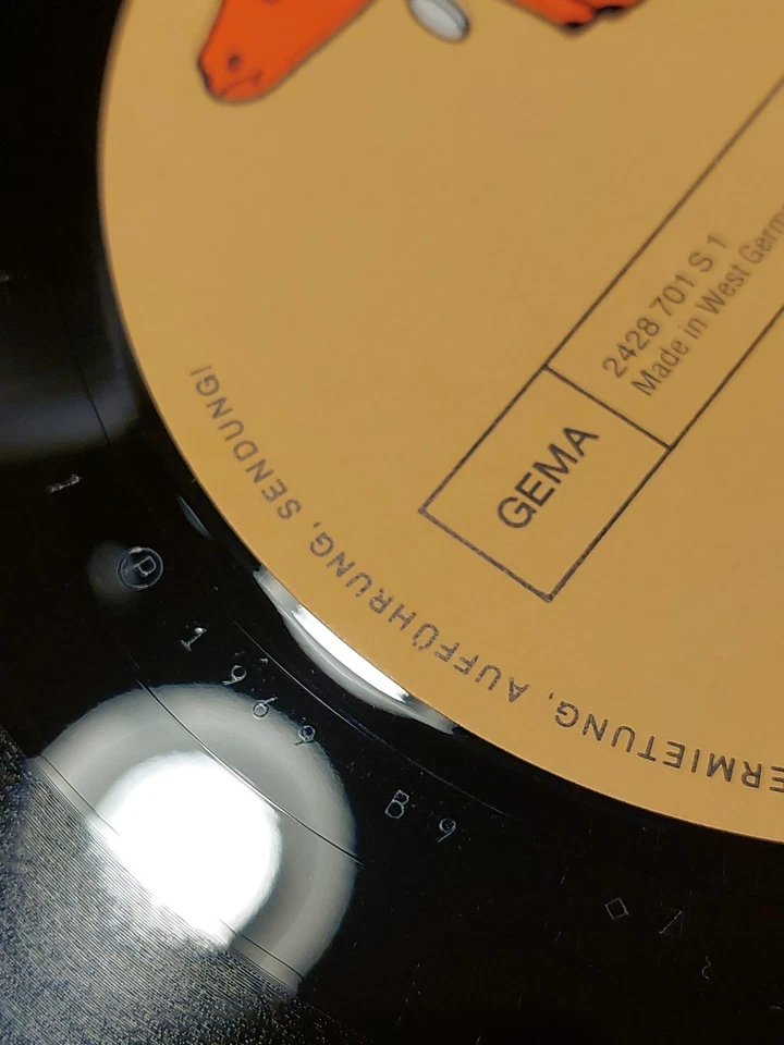 UNUSED von 1969 CREAM Goodbye Nr. 2479202 Lp Ger Sleeve =M- VINYL =M  - Bild 4 von 4