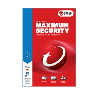 Trend Micro Maximum Security Version 2026 ( 3 Devices - 2 Year)