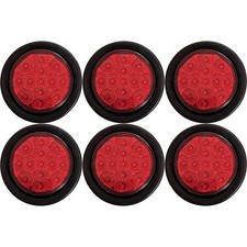 2.5 Round 13 Led Redamber Light Truck Trailer Side Marker Clearance Grommet