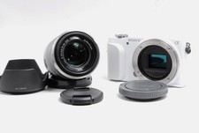 NEAR MINT Sony Alpha NEX-3N White w/ 18-55mm OSS Lens Kit Tested from JAPAN