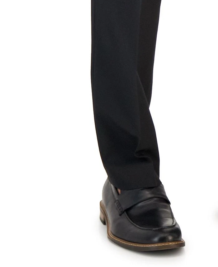 Van Heusen Mens Slim fit 2 Piece Suit 40 S / 33 Waist Black Stretch - Image 3 of 4