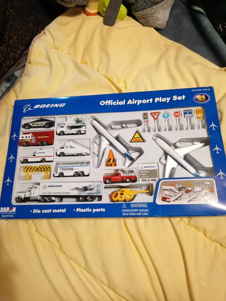 Aburrido juego oficial aeropuerto metal fundido a presión 24 piezas Foto 2 de 4