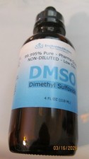 NIB SEALED ENCHANTED WATERS DMSO 4 OZ. LIQUID PAIN RELIEVER