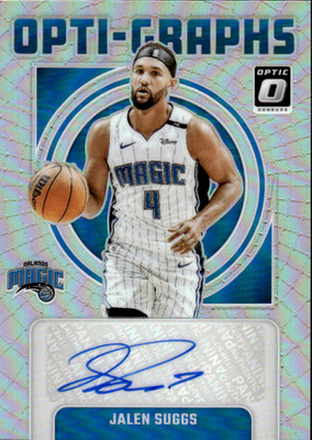 2024-25 Donruss Optic Opti-Graphs #OG-SUG Jalen Suggs MAGIC /99