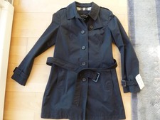 Fuchs Schmitt Trench Kurzmantel 36 dunkelblau neu mit Etikett