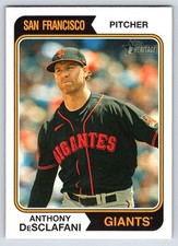 2023 Topps Heritage #696 Anthony DeSclafani San Francisco Giants