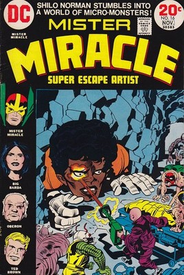 Mister Miracle #16 1973 Jack Kirby Story & Art, 1st Professor Egg & Attu VF- 7.5