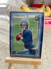 2025 Panini Donruss Optic - Rated Rookie Jaxson Dart #273 Purple Shock Prizm...