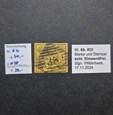 Braunschweig Nr. 6b tadellos gest. 38 SCHOEPPENSTEDT gepr&uuml;ft BPP (Michel: 70&euro;)