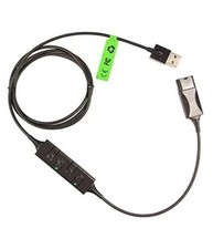 USB auf QD Schnelltrennadapter für Plantronics Computer PC Laptop Headset IP