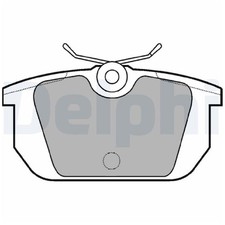 Satz Bremsbeläge Bremsklötze hinten für Alfa Romeo 145 930 146 155 167 | 6578