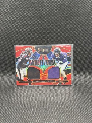 2025 select football dual multiverse patch deandre hopkins no. mvj-dhs