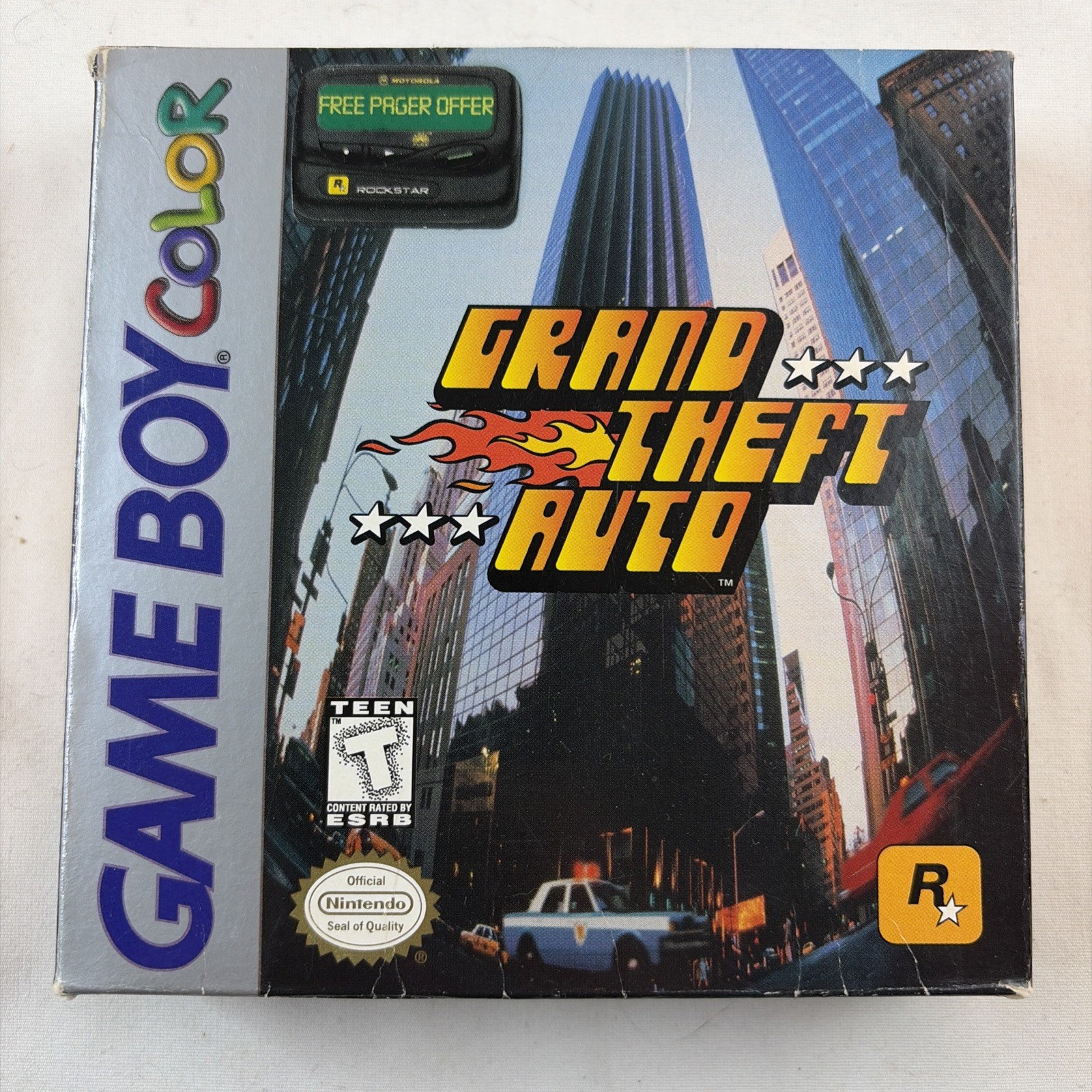 Grand Theft Auto Authentic Original Game Boy Color Box Only (No Game/No Manual)