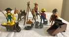 Playmobil 3747 Western Gold Miners Set Vintage Almost Complete