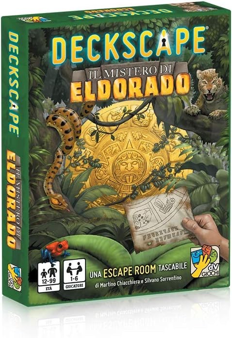 dV Giochi DVG5701 Deckscape - Il Mistero di Eldorado - Immagine 3