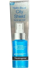 Neutrogena Hydro Boost City Shield Facial Gel Mist 3.3 Fl. Oz NEW