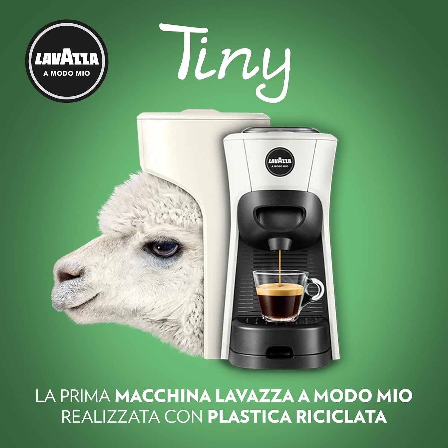 Lavazza, A Modo Mio Macchina Caffè Tiny, Bianca foto 4
