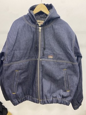 STÜSSY INSULATED WORK JACKET RAW DENIM STUSSY SİZE XL Yd | eBay