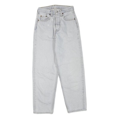 Levi's Damen Jeans Regular Fit Blau Denim W26 L27 Knopfverschluss Classic Style
