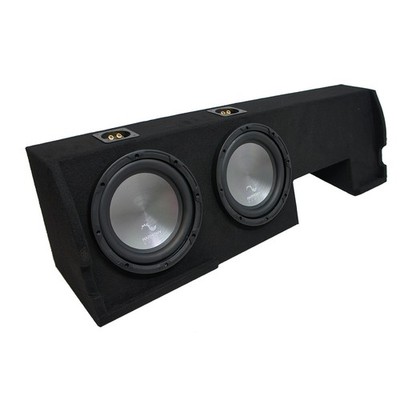 2001-2003 Ford F-150 Super Crew Truck Harmony A102 Dual 10'' Sub Box Enclosure