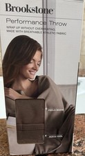 This Is A Brookstone Performance Throw Blanket. 50x60