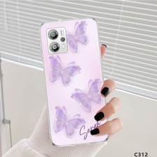 Pretty Butterfly Custom Case For Motorola G Stylus G Power G Play Thin TPU Cover