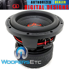 DD AUDIO 608F-D2 8" 3000W DOPPIO 2 OHM SUPER TUNED SUBWOOFER ALTOPARLANTE BASSO NUOVO