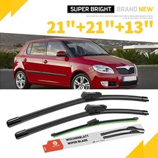 Scheibenwischer vorne + hinten passend für Skoda Fabia II Combi 2007-2014 A051S