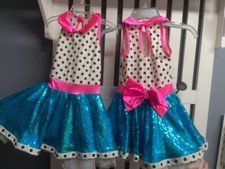 Weissman Small Child Tap Costume Pink  Blue