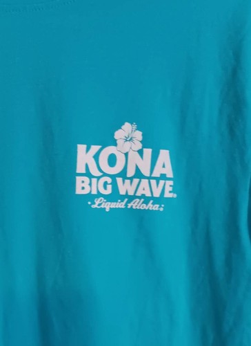 KONA Brewing Co Hawaii Craft Beer Liquid Aloha dive bar T Shirt M Medium - Picture 4 of 5