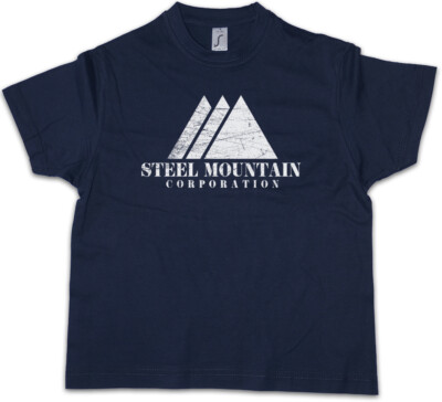 STEEL MOUNTAIN Kinder Jungen T-Shirt fsociety Allsafe Hacker Evil Corp Mr. Robot
