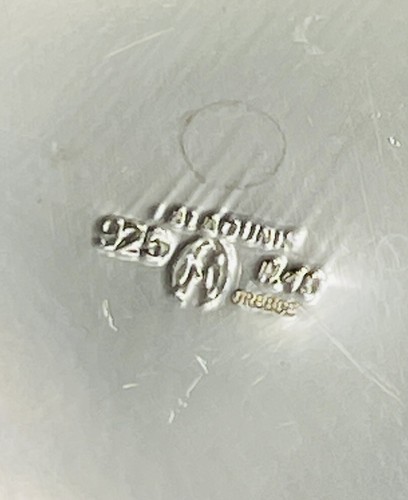 Caja de delfines martillos martillos forjados a mano de plata esterlina Lalaounis Grecia de colección - Imagen 6 de 6