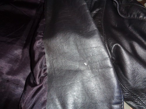 Vintage COMINT Made in Argentina Leather Lined Motorcycle Jacket Size S - Picture 6 of 6