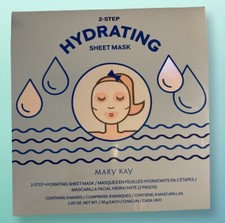 Mary Kay 2 Step Hydrating Sheet Mask 8 Pack x 2 -NEW Free Shipping