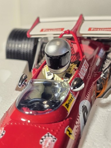 EXOTO 1971 Ferrari 312B #6- M Andretti 1:18 Scale-W/ Original Boxes & Styrofoam - Picture 3 of 23