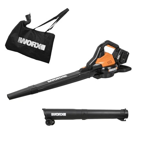 WORX Powershare Cordless Leaf Blower Vacuum 40V Brushless BODY ONLY WG583E.9