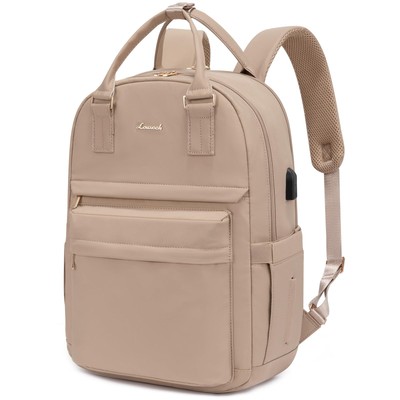 Laptop Backpack for Women 15.6 Inch Laptop Bag with USB Port, Fashion Waterpr...