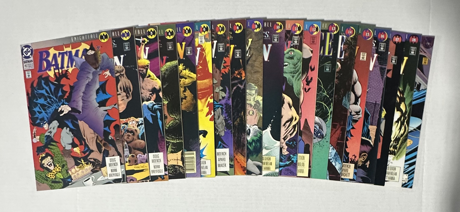 DC: Batman- Knightfall Vol. 1 (1993) #1-19 Complete Set