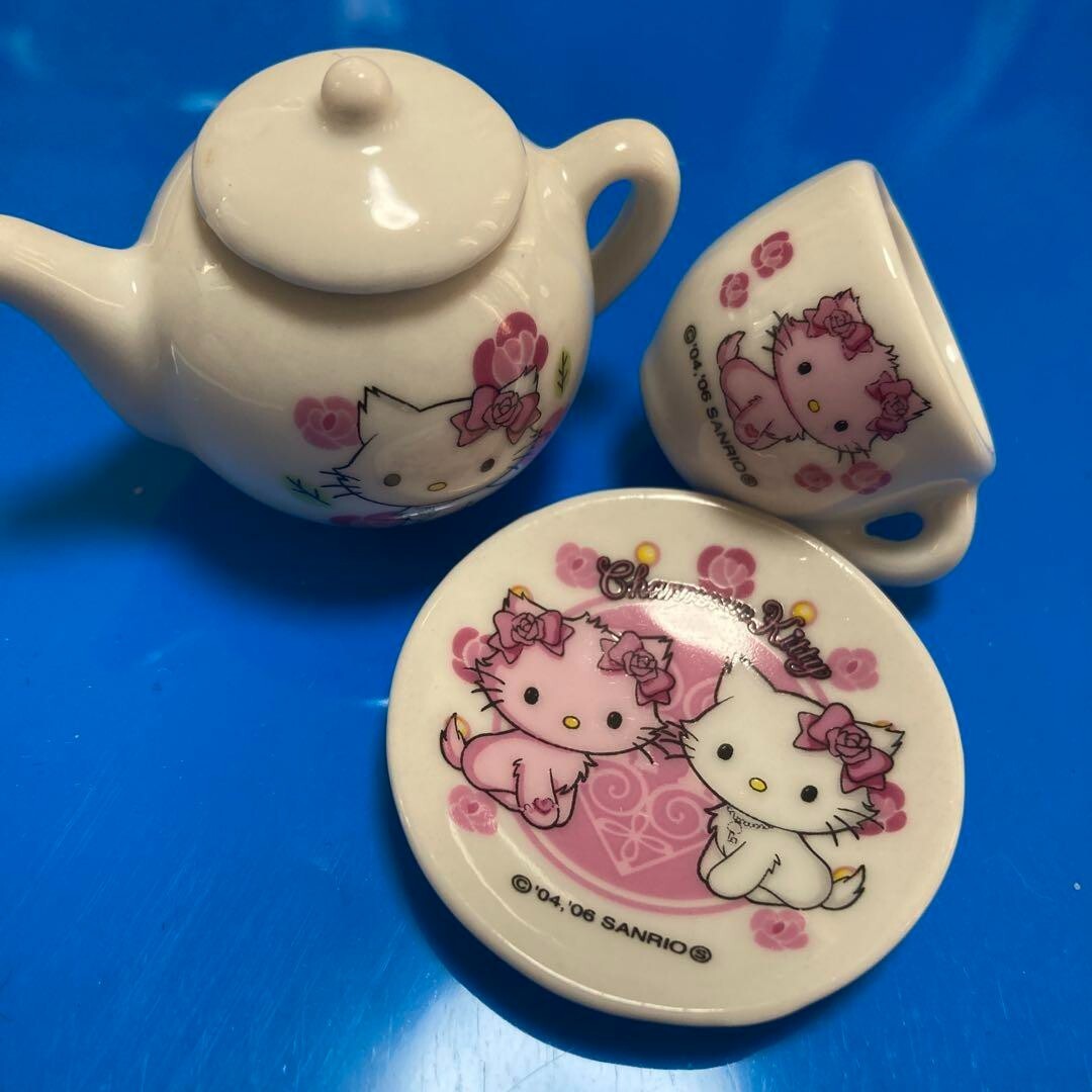 2006年 平成レトロCharmmy Kitty 食器セット 12点セット 2006年 平成レトロCharmmy Kitty 食器セット 12点セット