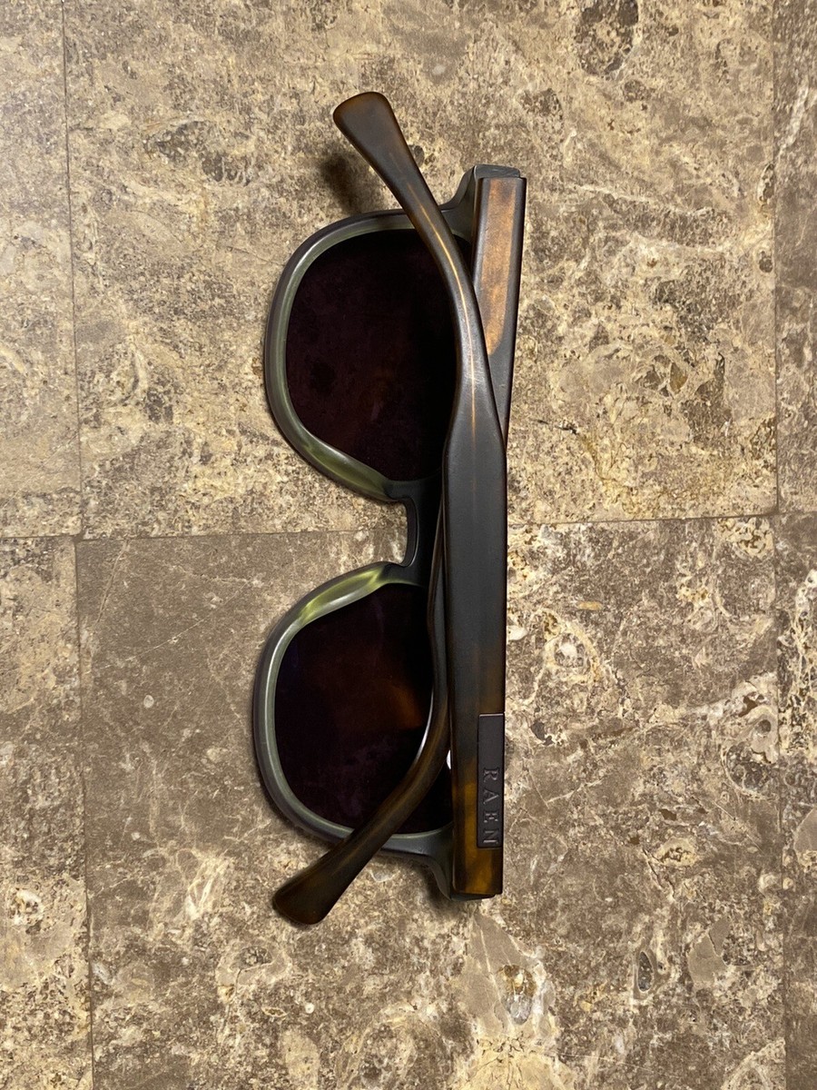 RAEN I Hand Made Matte Sea glass +root beer Sunglasses | eBay