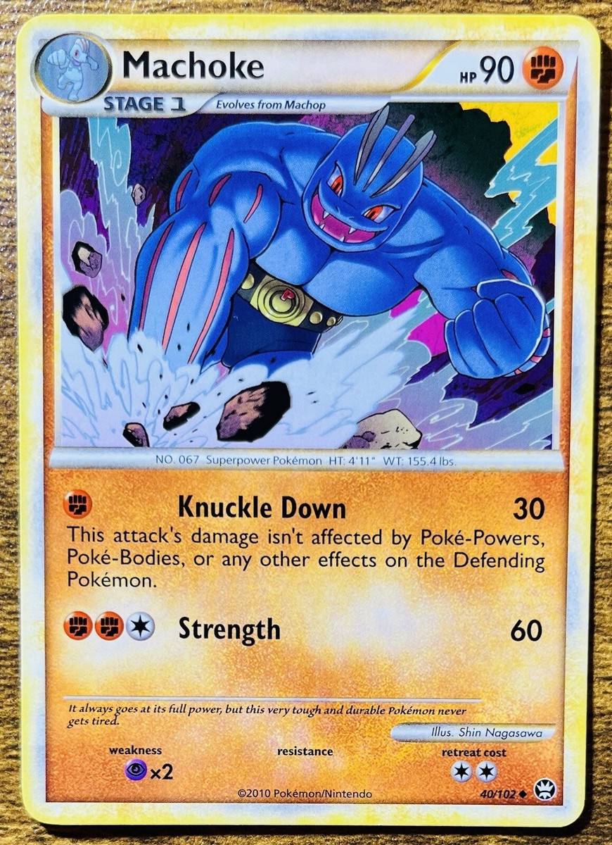 Pokémon TCG Machoke HS-Triumphant 40/102 Regular Uncommon | eBay