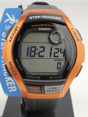 Casio WS2000H-4AV Men's Step Tracker Exercise Accelerometer Timer Sports Watch 889232212395 | eBay