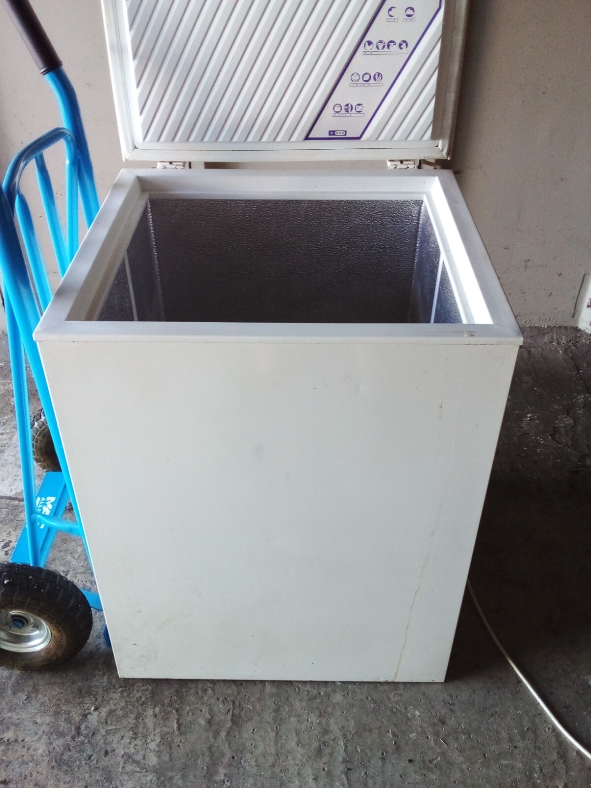 Used skandiluxe chest freezer eBay