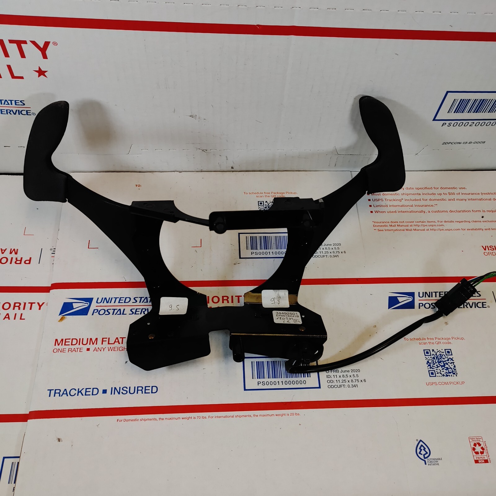 2002 OEM MASERATI M138 PADDLE SHIFTER W/ Bracket Complete Set 2DR COUPE 34492501