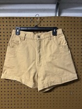 Vintage Rio Women  s High Wasted Hiking Mom Shorts Tan Khaki Size 13