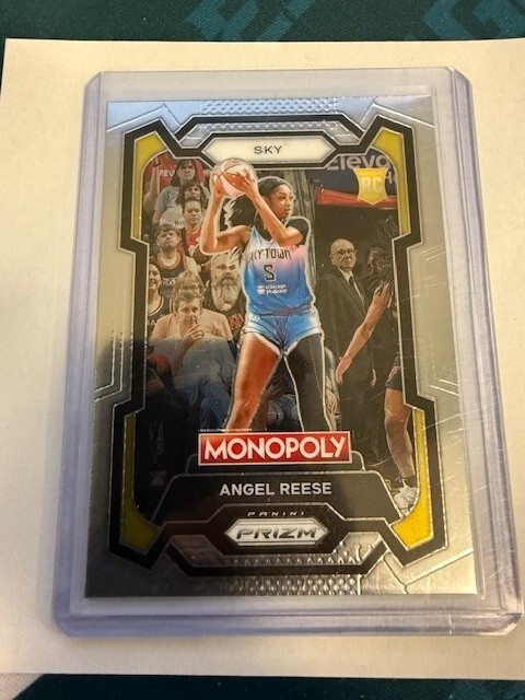 2024 Panini Prizm Monopoly WNBA Angel Reese Rookie RC #68 Sky