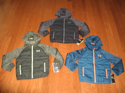 Under Armour® Puffer Winter Hoodie Coat BOYS 4/ 5/ 6/ NWT