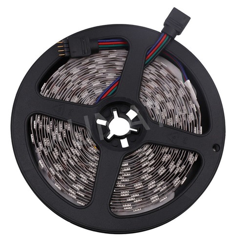 LED Strip Lights 5050 RGB Colour Changing Tape Bedroom Cabinet Kitchen UK Plug - Picture 12 of 15