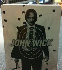 John Wick Limited Edition Steelbook (Blu-ray+DVD+Digital) 2014