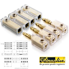 SinusLive BC-4 Schnellverbinder Soundboard-Anschluss Lautsprecherkabel-Stecker